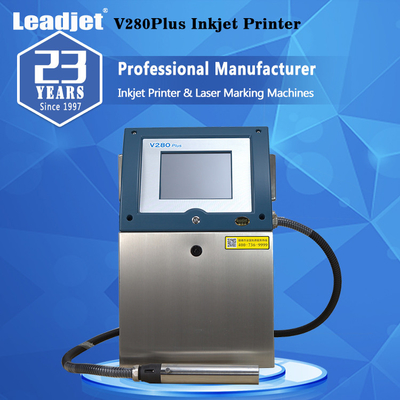 Линии струйного принтера 5 небольшого характера V280P 110V 220V непрерывные автоматические