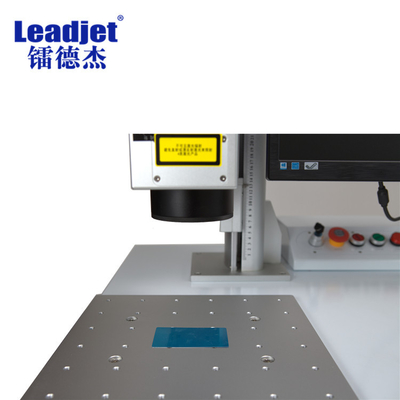 Охлаженная воздухом машина маркировки лазера волокна 20W 30W для PE PVC металла